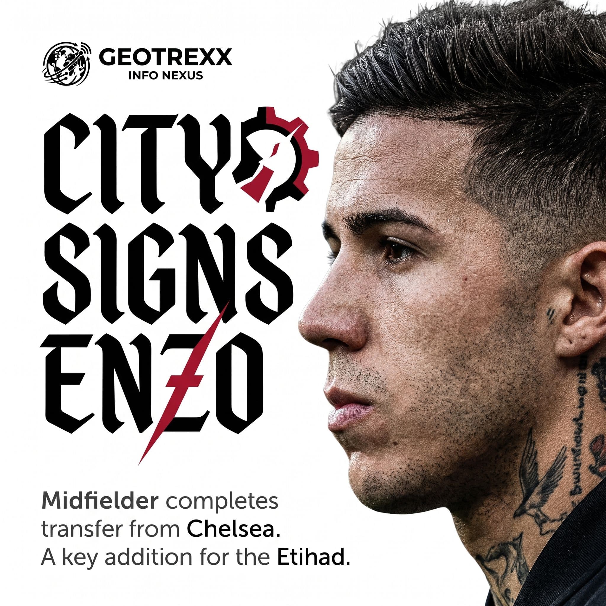 Manchester City Completes Blockbuster £125M Signing of Enzo Fernández